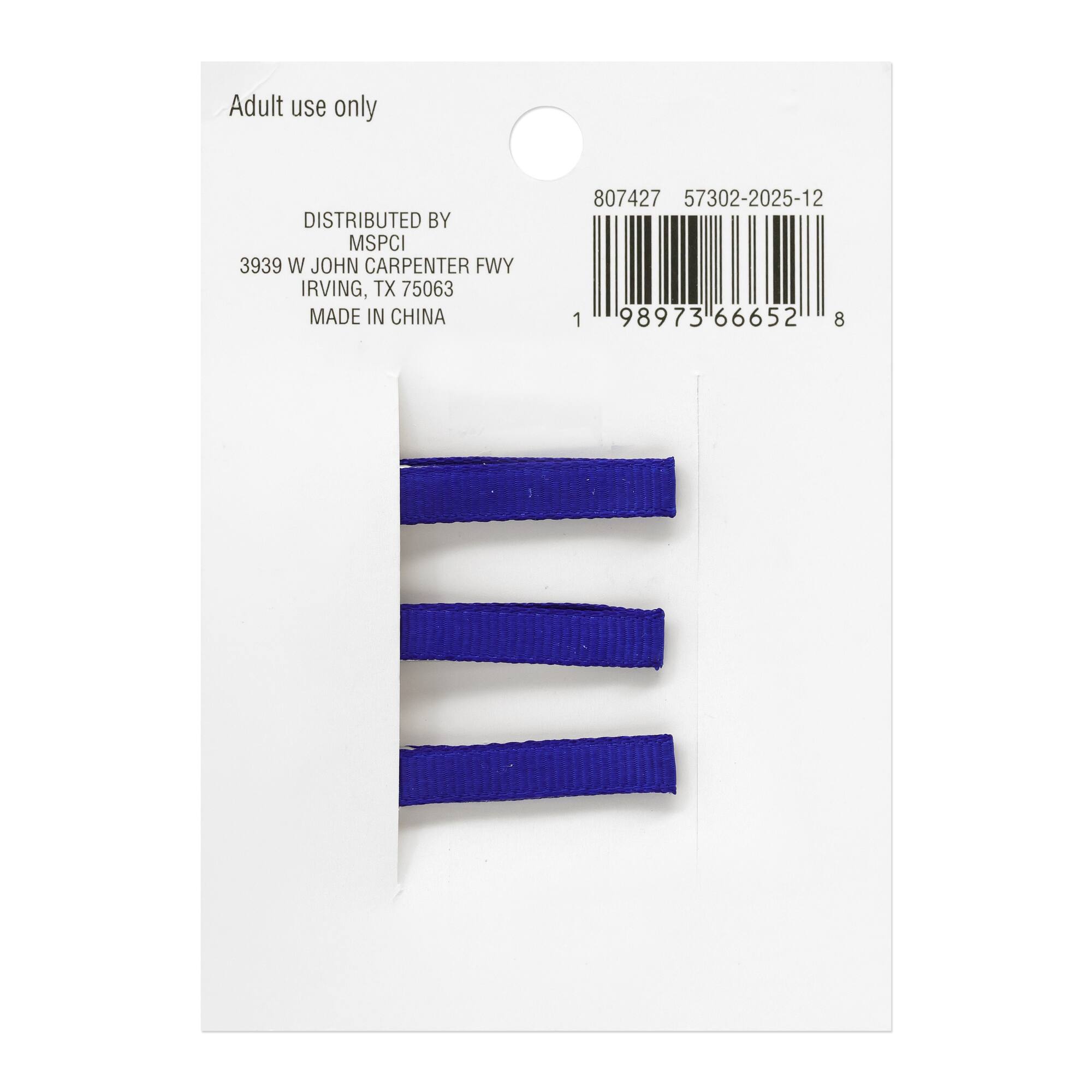 Red, White & Blue Hair Clips, 3ct. by Celebrate It™